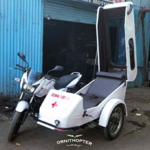 Pulsar Ambulance pod open