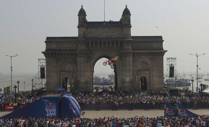 Red Bull FMX Jam Mumbai Gateway of India nd Feb