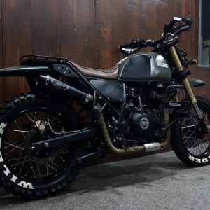 Royal Enfield Himalayan Wilder By Bulleteer Customs exhuast