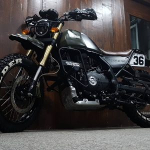 Royal Enfield Himalayan Wilder By Bulleteer Customs front low