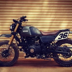 Royal Enfield Himalayan Wilder By Bulleteer Customs side profile