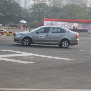 Tejas Skoda Laura turn side