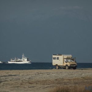 TheWorldOffroad Temperidis with the ferry