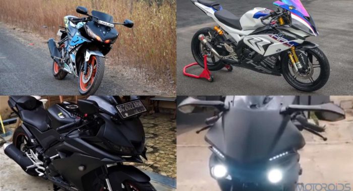 Top 5 Modified Yamaha Yzf R15s Motoroids