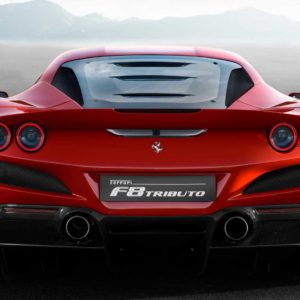 ferrari f tributo rear