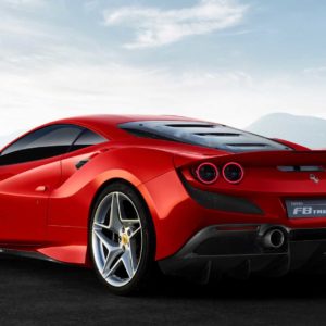 ferrari f tributo rear quarter