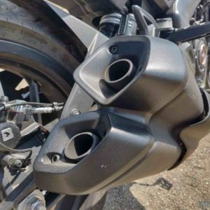 Bajaj Dominar exhuast outlet