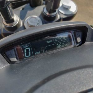 Bajaj Dominar tank display