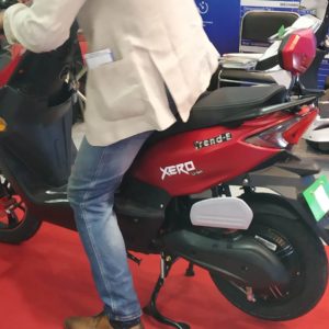 Avan Motors eScooters trend e red rear