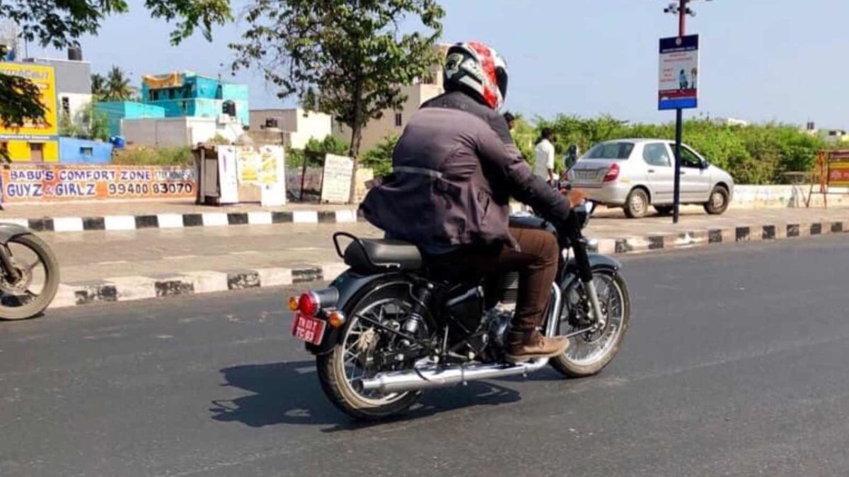 BS VI compliant Royal Enfield spotted