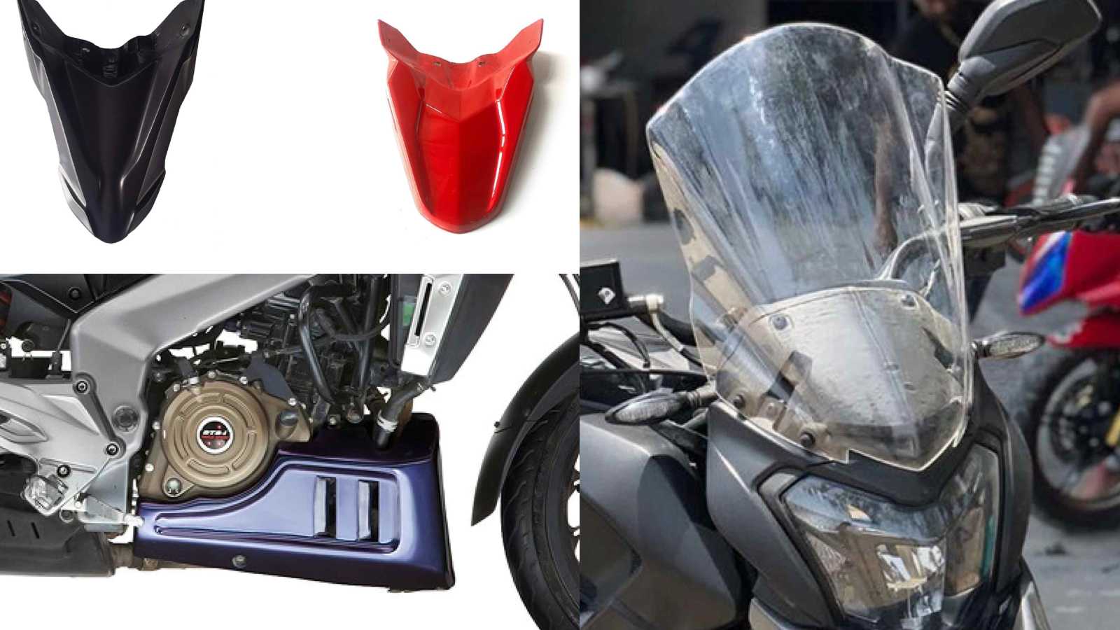 bajaj pulsar accessories online
