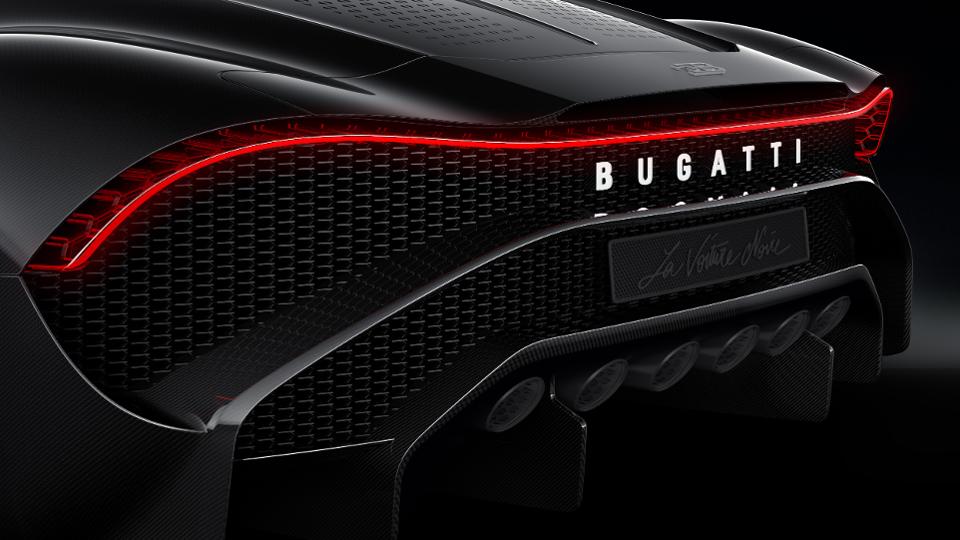 Bugatti La Voiture Noire rear