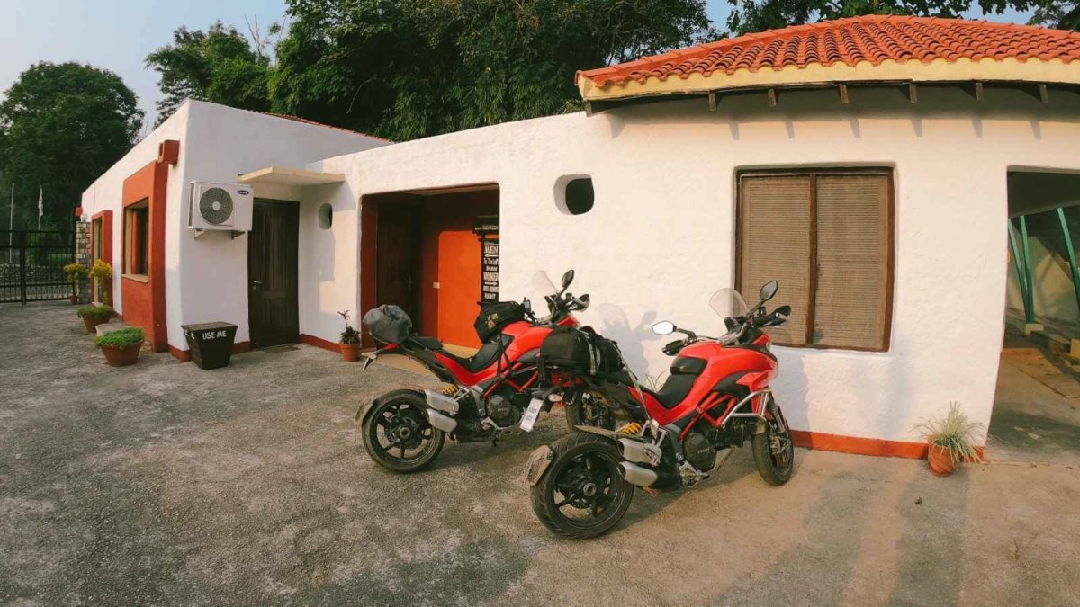Ducati DIY discoveries India parking