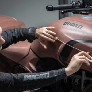 Ducati Diavel  designing stage