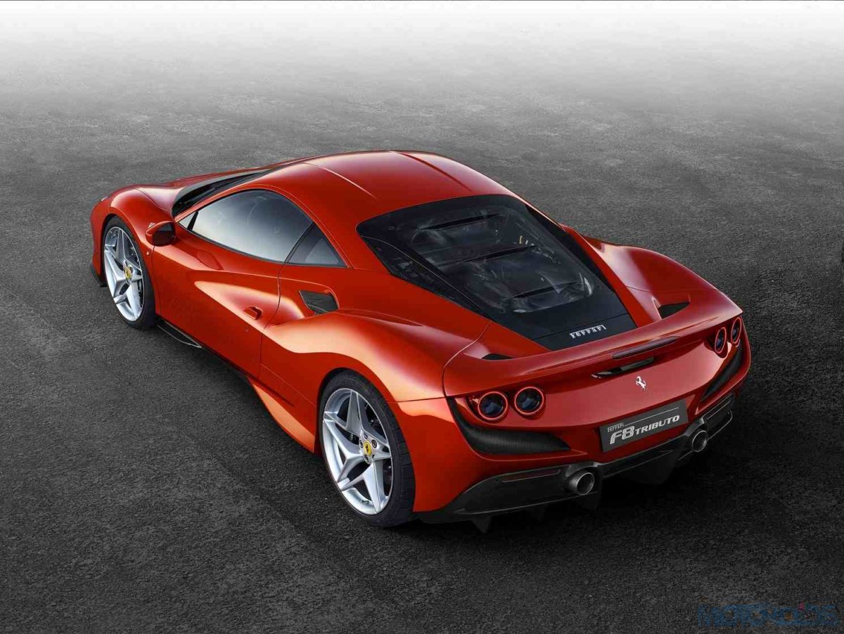 Ferrari F8 Tributo rear