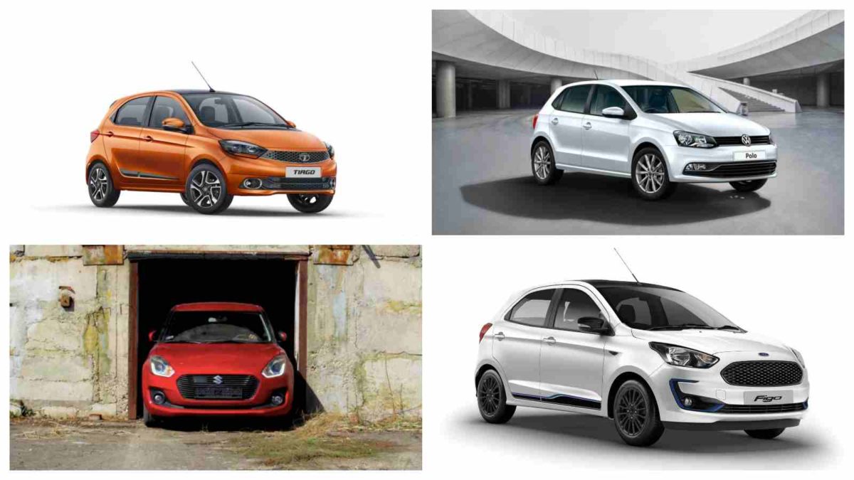 Figo vs swift vs tiago vs polo