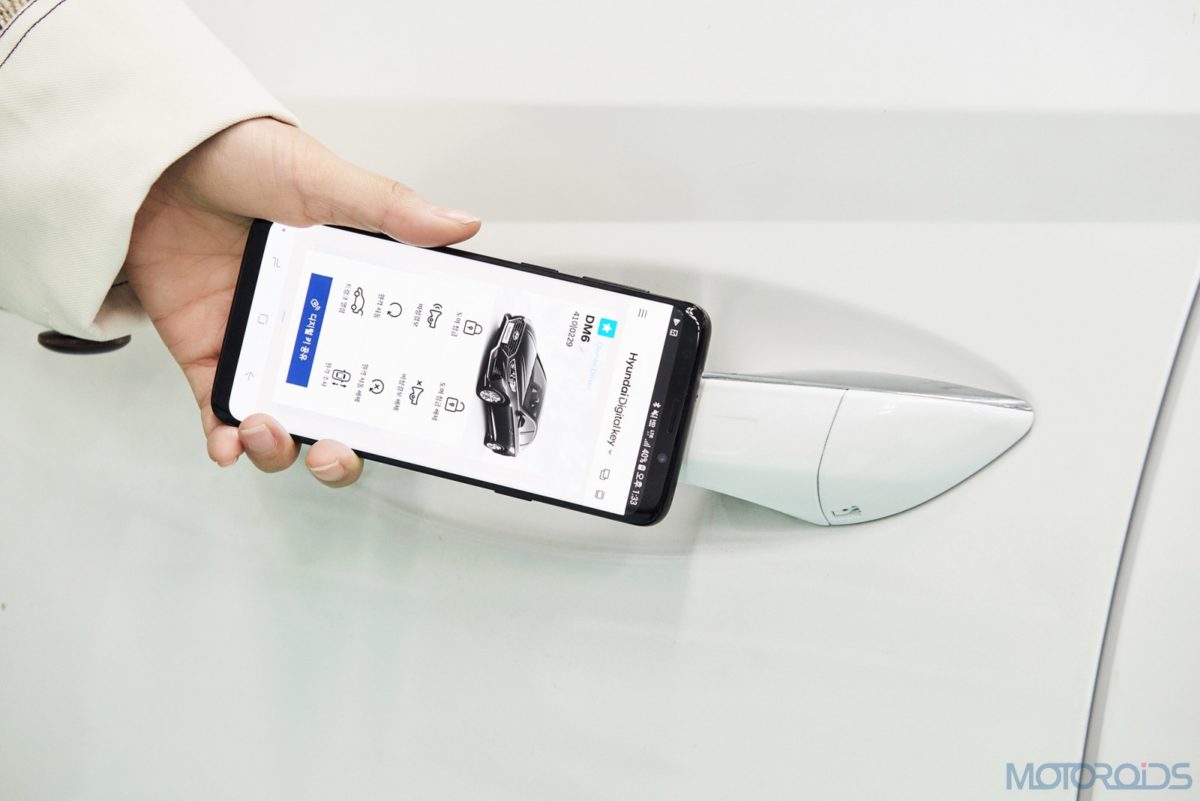 Hyundai Motor Group Develops Smartphone based Digital Key_Press Photo