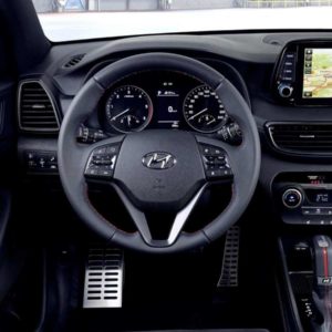 Hyundai Tucson N line dashboard