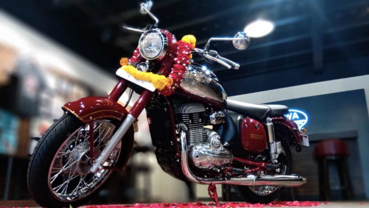 Jawa special edition auctioned off