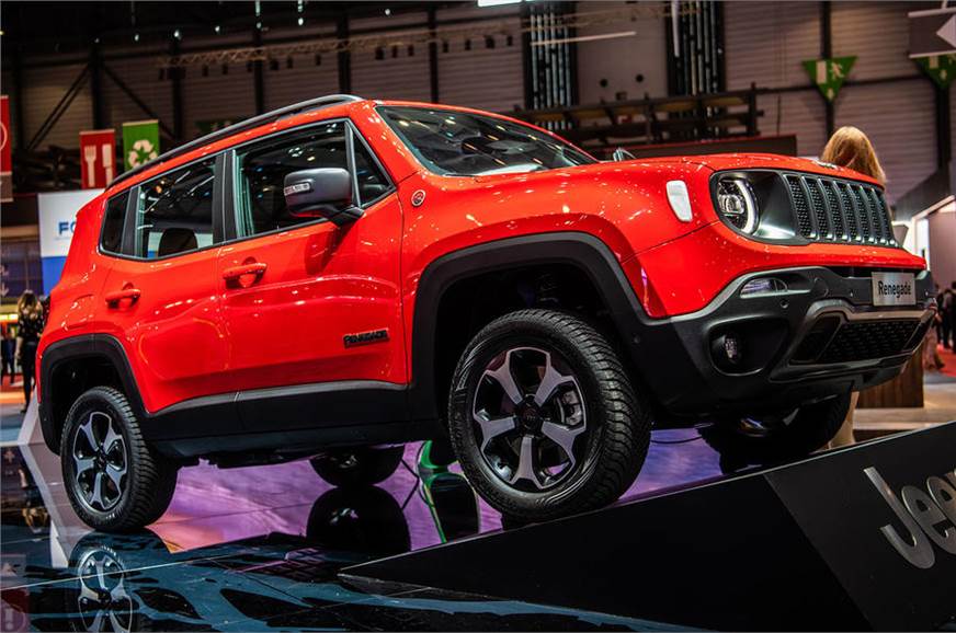 Jeep Renegade PHEV front quarter Jeep Renegade PHEV front quarter