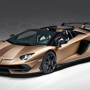 Lamborghini Aventador SVJ Roadster front quarter top right