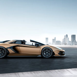 Lamborghini Aventador SVJ Roadster side