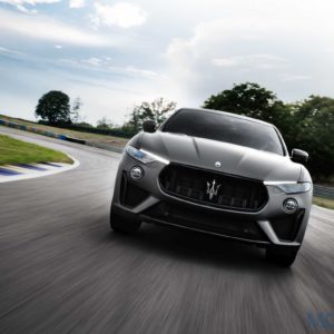 Maserati Levante Trofeo in motion low