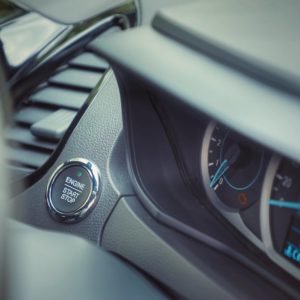 New Ford Figo Interiors start button