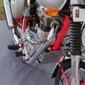 Royal Enfield Bullet Trials  engine side