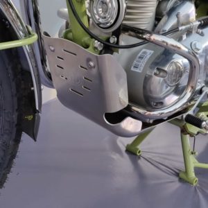 Royal Enfield Bullet Trials  engine bash plate