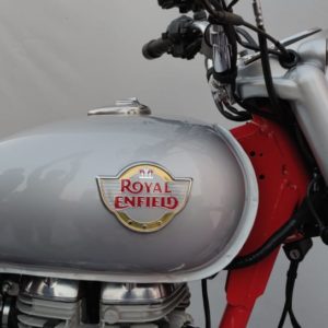 Royal Enfield Bullet Trials fuel tank