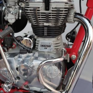 Royal Enfield Bullet Trials side engine