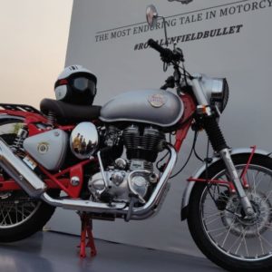 Royal Enfield Bullet Trials low angle