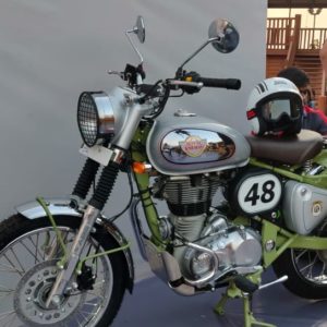 Royal Enfield Bullet Trials front