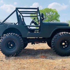 Jeep CJ  side low angle