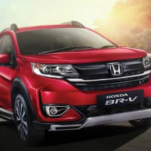 Honda BR V Indonesia quarter front