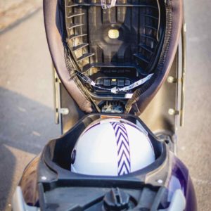 Suzuki Access  User Review Under seat storage