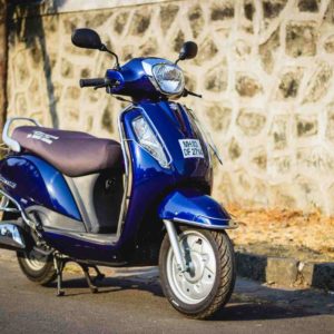 Suzuki Access  User Review front three quarters