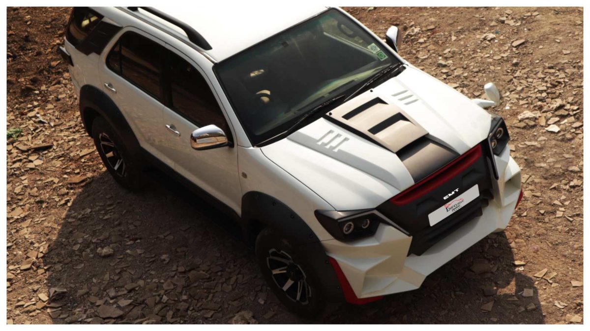 Modified Toyota Fortuner Is Aggressive On The Outside
