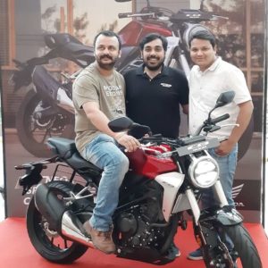 Honda CBR delivered in Jaipur