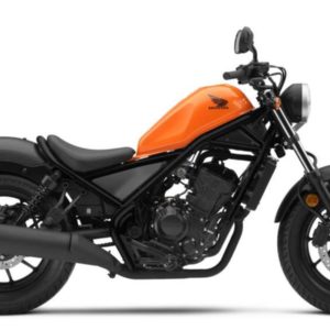 Honda Rebel  side orange