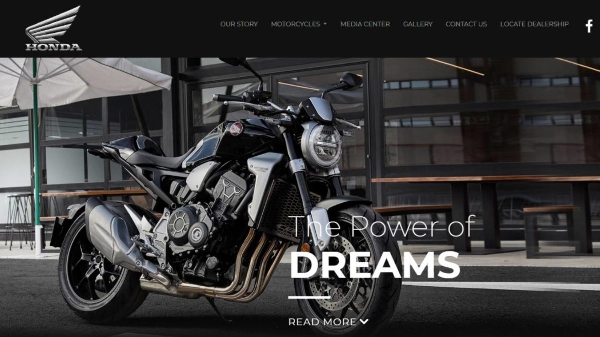 Honda big wing website