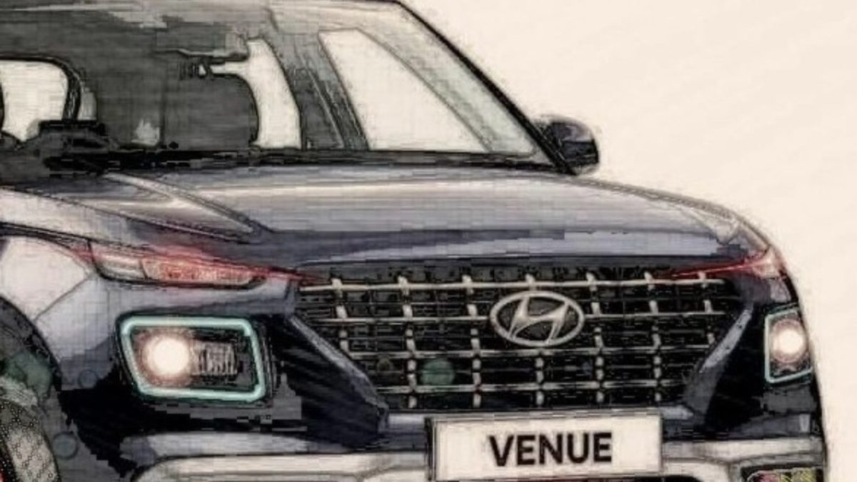 Hyundai Venue Modified digitally