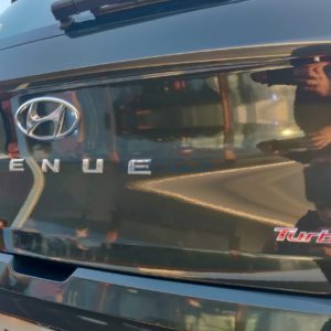 Hyundai Venue tailgate badging