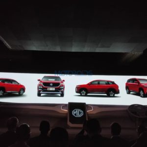 MG Hector Official Images all angles