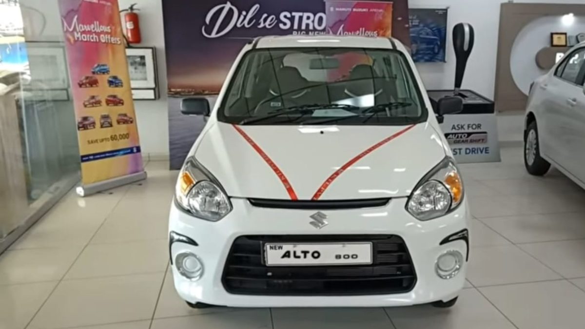 Maruti Alto 800 accessorised