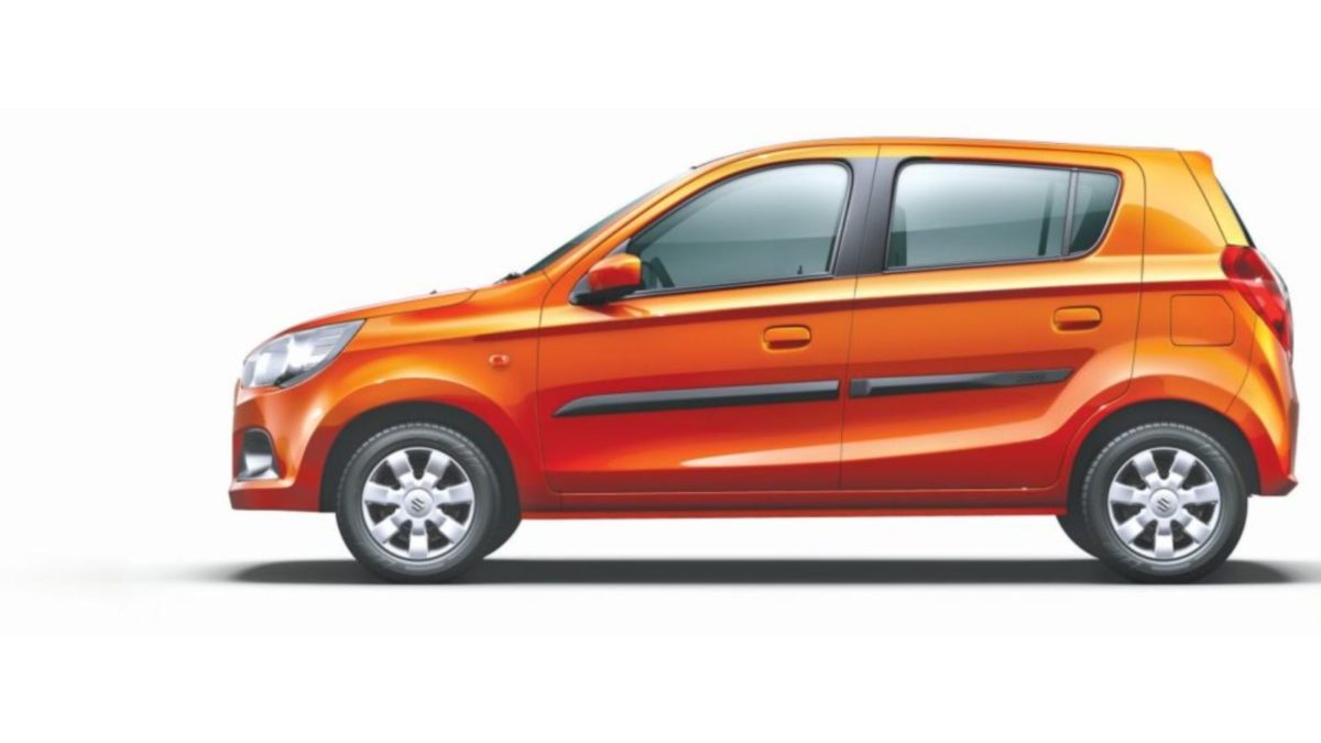 Maruti Alto K side profile