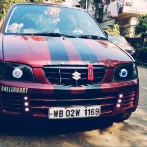 Modified  kmh Maruti Alto fascia