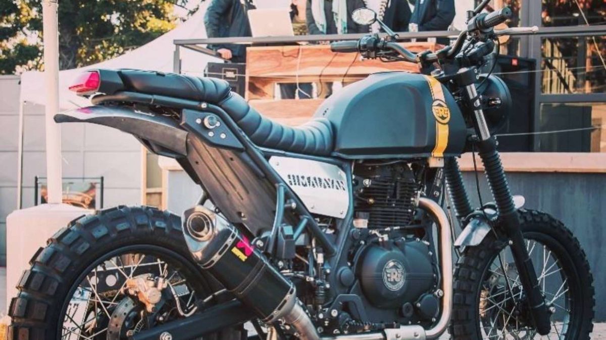 Modified Royal Enfield Himalayan