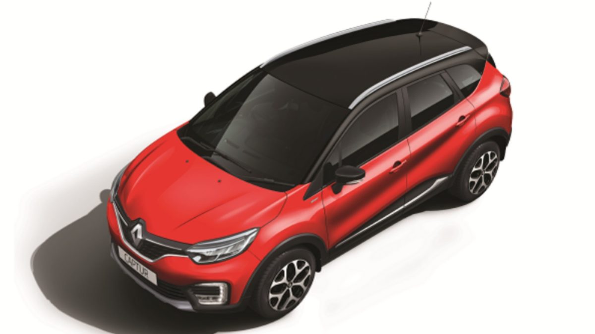 Renault Captur enhanced top quarter